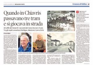 Articolo Messaggero Veneto del 14/12/2017